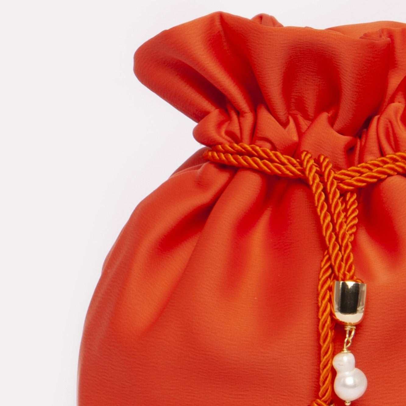 Giulia flat bag in colorazione arancione