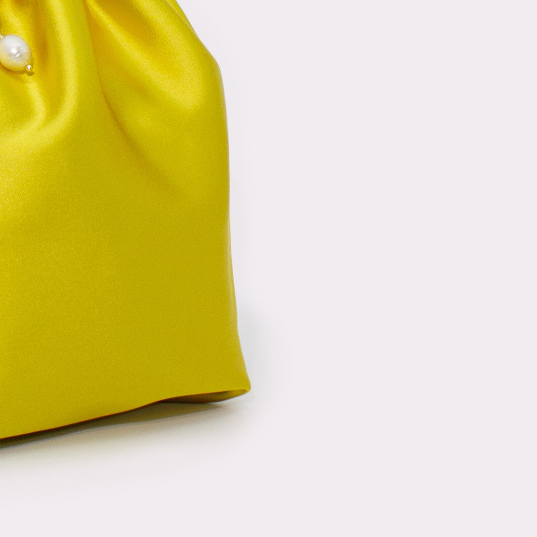 Giulia flat bag in colorazione giallo
