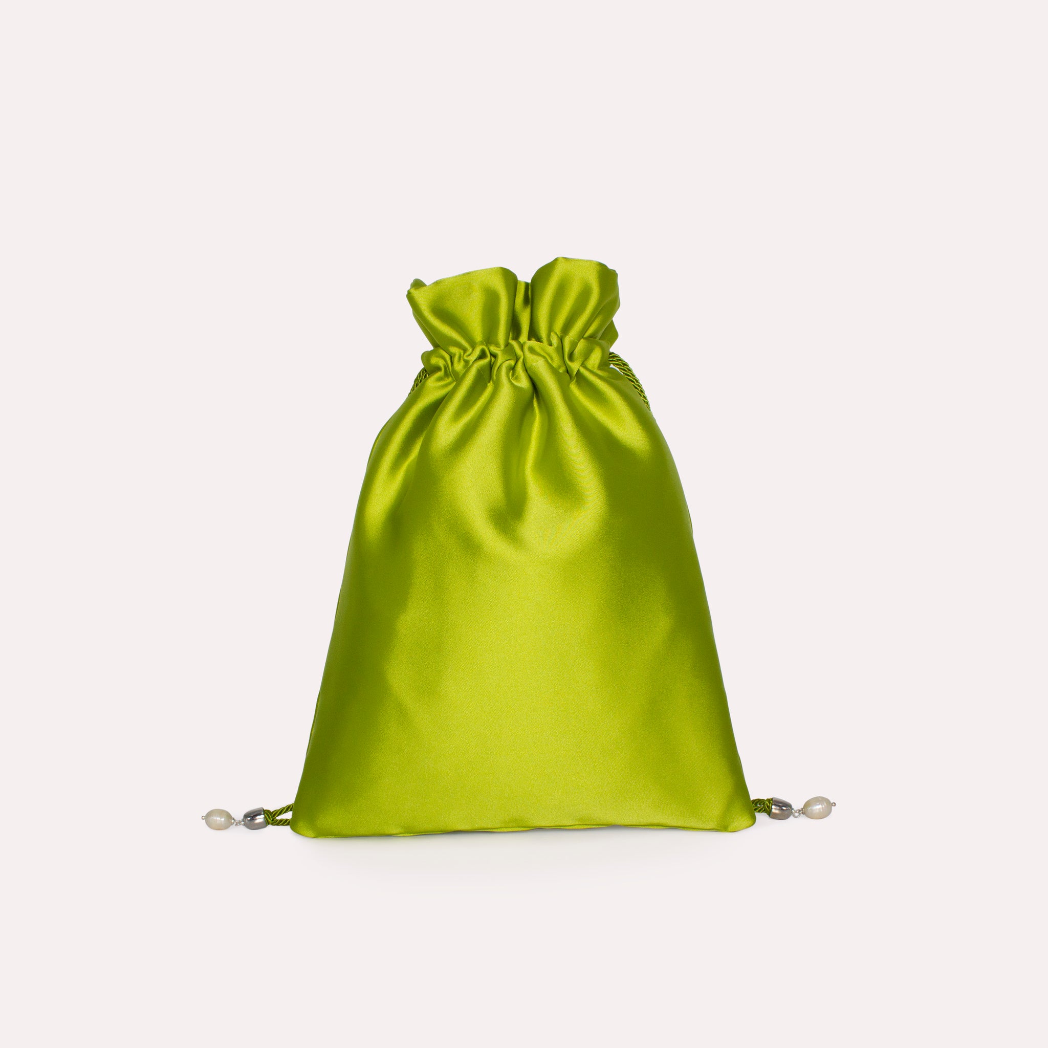 Giulia flat bag in colorazione verde lime