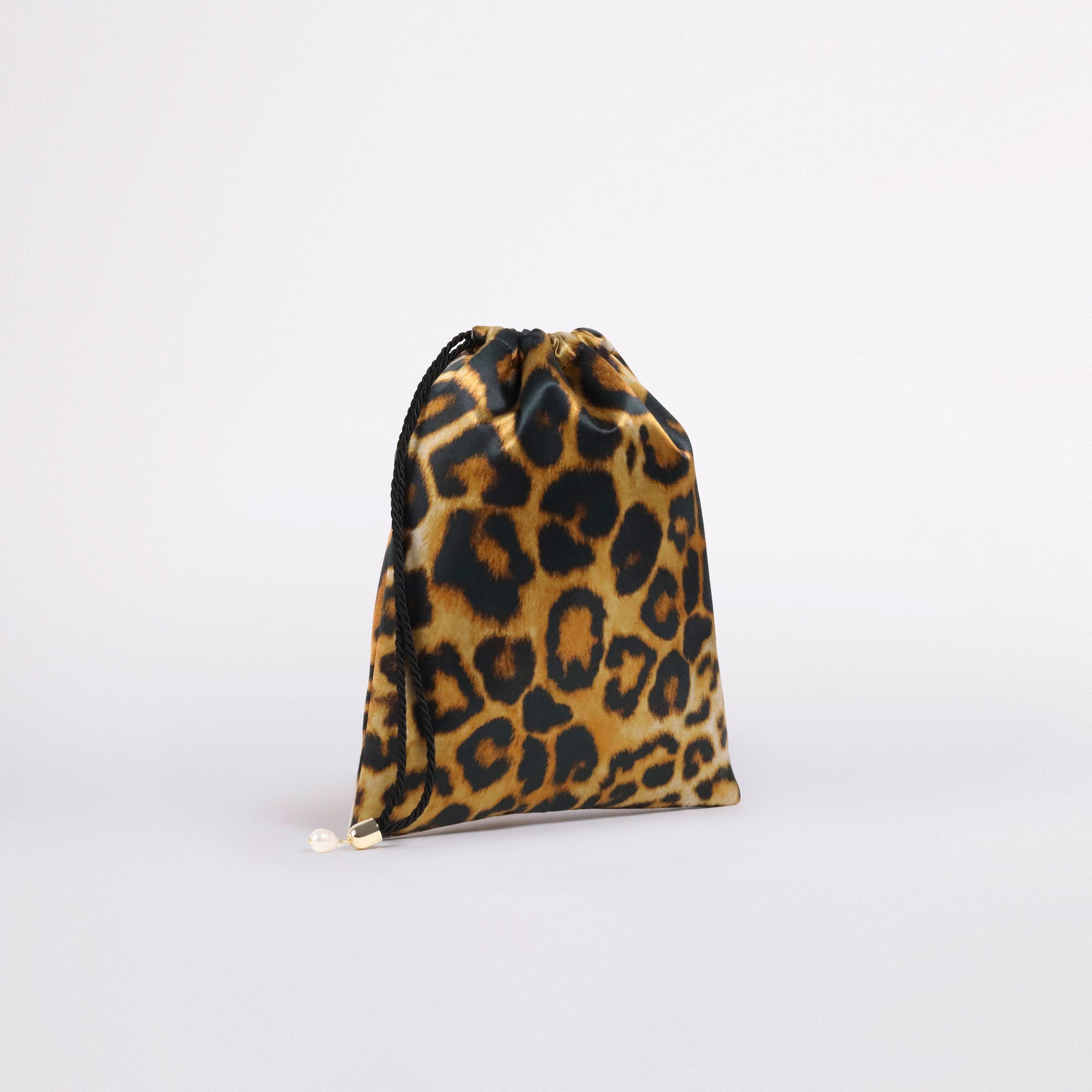 leopard bag silk in versione flat 