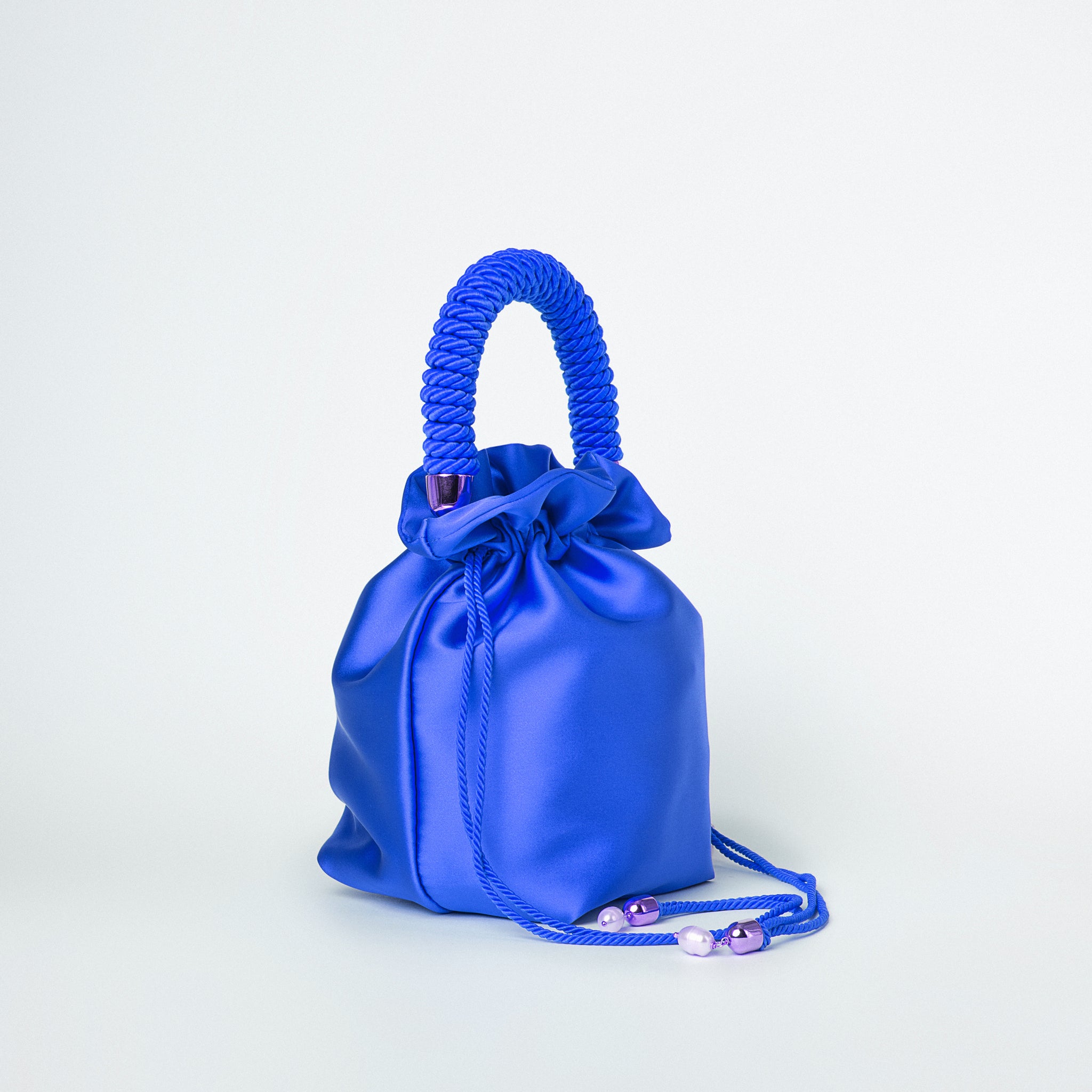 Maxi Silk Handle Nina in colorazione azzurro