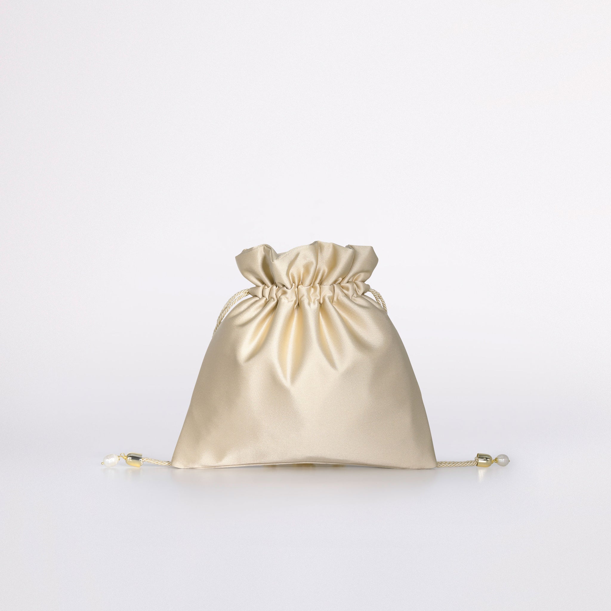 mini bag in colorazione champagne