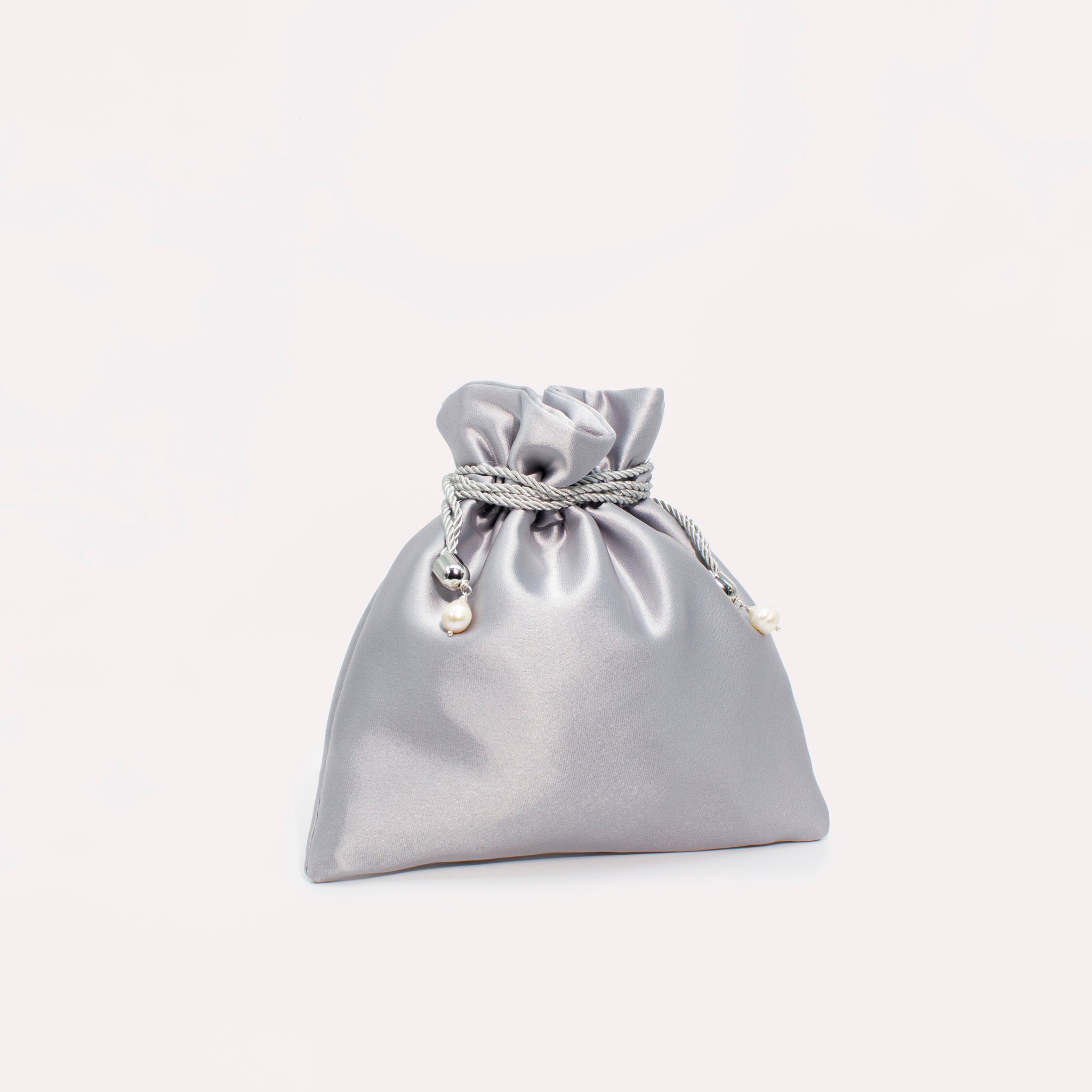 Mini Bag in colorazione grigio argento