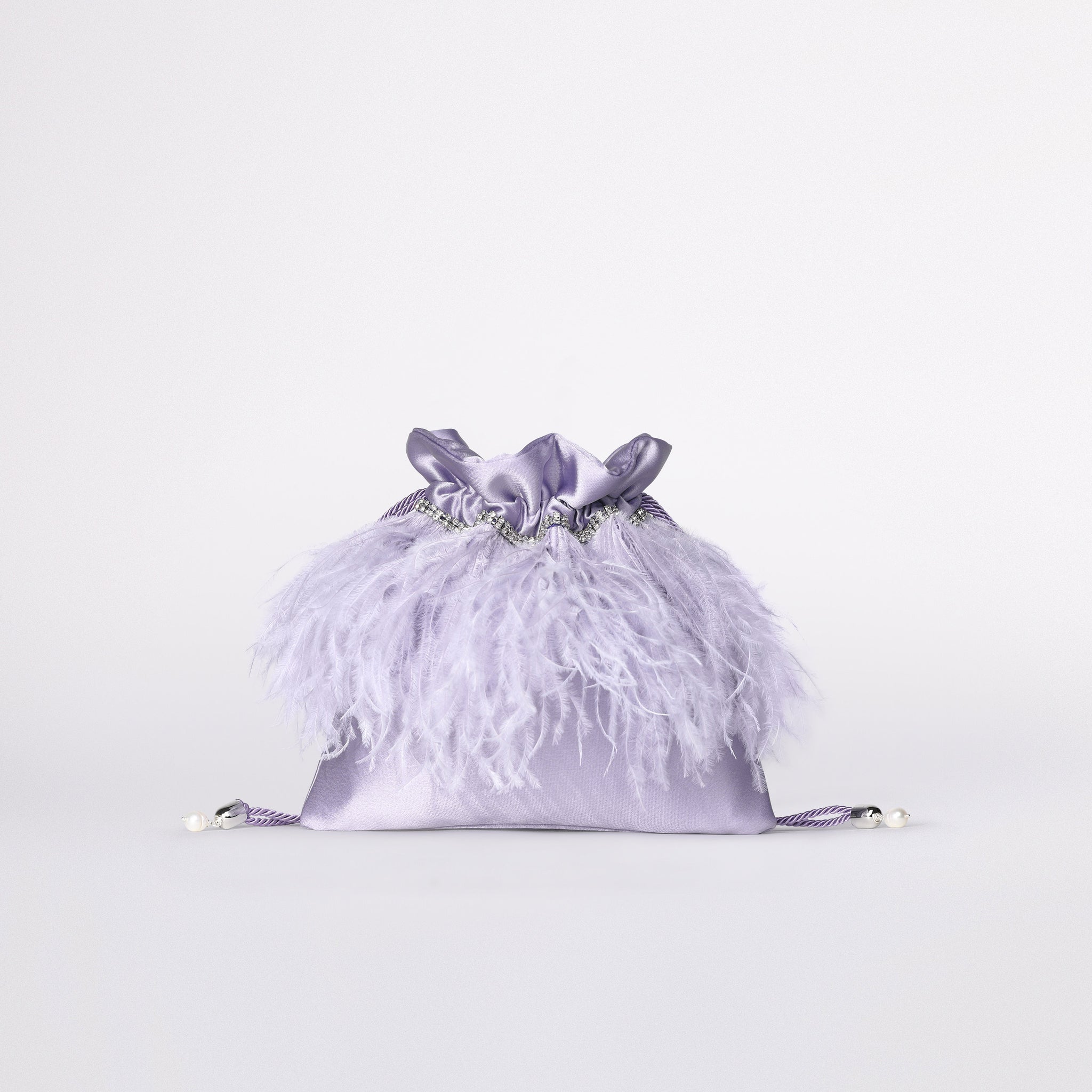 mini feathers in colorazione glicine